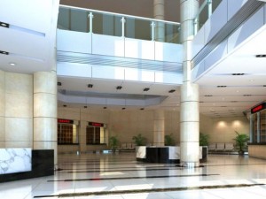 lobby space 072 Model 3D