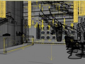 lobby space 073 3D Model