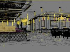 lobby space 075 3D Model