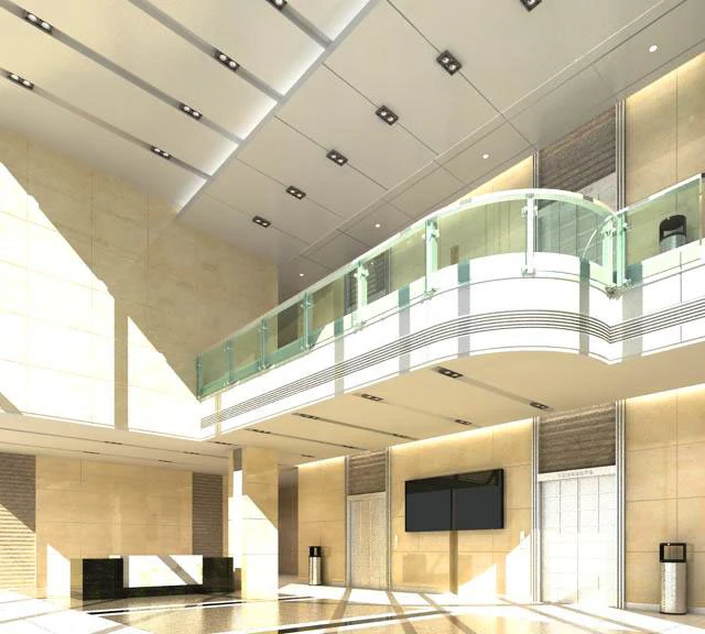 lobby space 071 3D Model .c4d .max .obj .3ds .fbx .stl .blend 