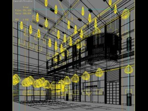 lobby space 071 3D Model
