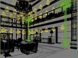lobby space 069 3D 模型
