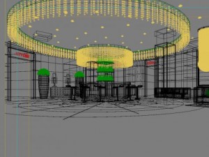 lobby space 065 3D Model