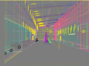 lobby space 088 3D Model