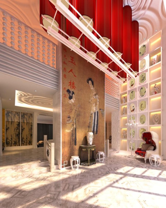 lobby space 101 3D Модель .c4d .max .obj .3ds .fbx .stl .blend