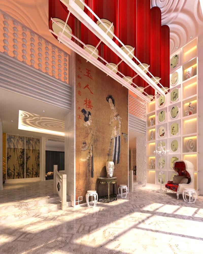lobby space 101 3D Model .c4d .max .obj .3ds .fbx .stl .blend 