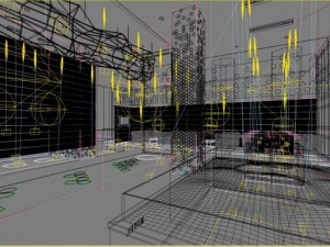 lobby space 111 3D मॉडल