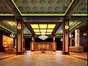 lobby space 102 Modello 3D