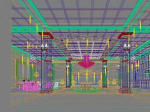 lobby space 102 3D Model