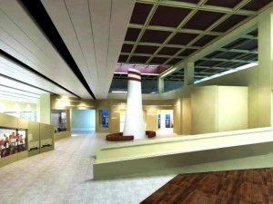 espace hall 099 Modèle 3D