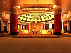 lobby space 104 Modelo 3D