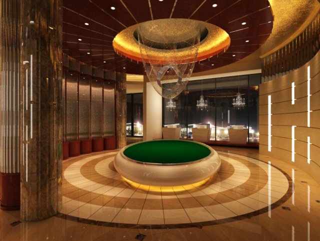 lobby space 090 Modelo 3D .c4d .max .obj .3ds .fbx .stl .blend 