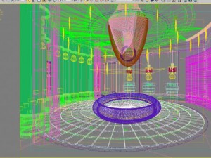 lobby space 090 Modelo 3D