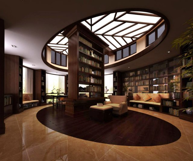 lobby space 096 Modello 3D .c4d .max .obj .3ds .fbx .stl .blend 