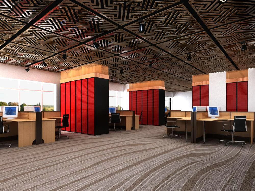 lobby space 095 3D Model .c4d .max .obj .3ds .fbx .stl .blend