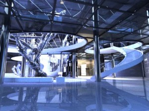 lobby space 087 Modelo 3D