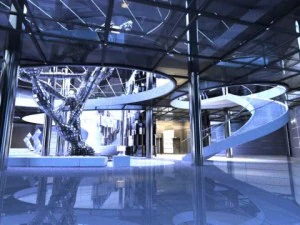 przestrzeń w holu 087 Model 3D