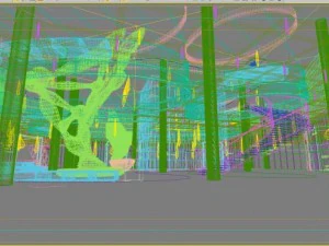 lobby space 087 3D Model