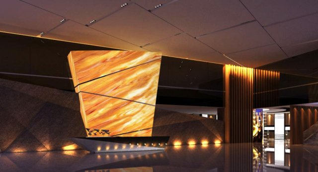 lobby space 086 3D Модель .c4d .max .obj .3ds .fbx .stl .blend