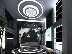 przestrzeń w holu 089 Model 3D