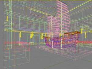 lobby space 098 3D मॉडल