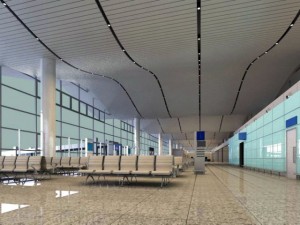 lobby space 092  airport lobby Modelo 3D