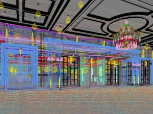 espacio del vest&iacute;bulo 109 Modelo 3D