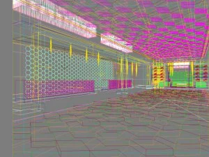 lobby space 118 3D Model