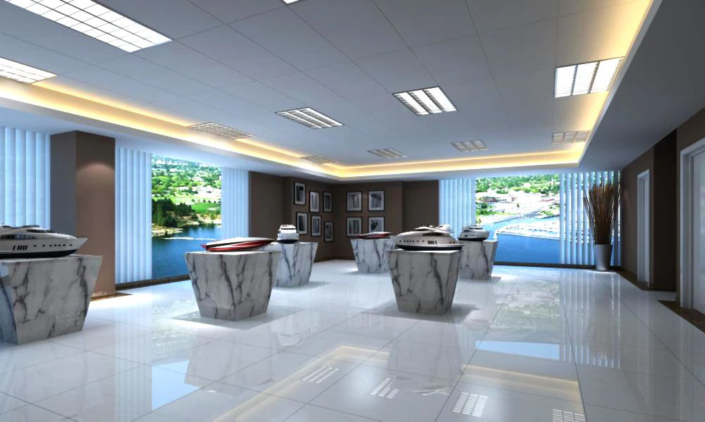 lobby space 116 3D Model .c4d .max .obj .3ds .fbx .stl .blend 