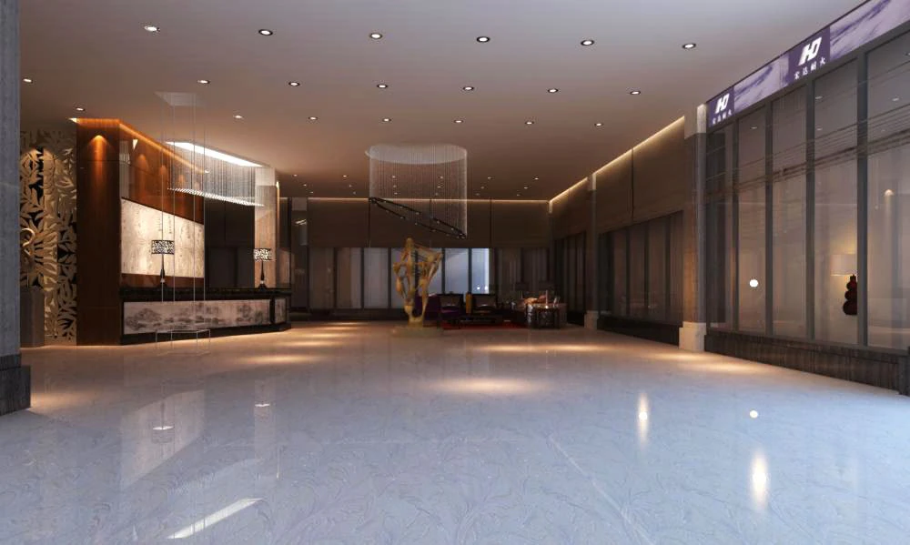 lobby space 123 3D Model .c4d .max .obj .3ds .fbx .stl .blend 