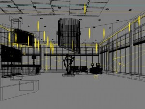 lobby space 123 3D-Modell