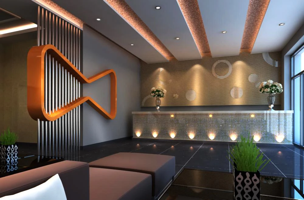 lobby space 134 3D Model .c4d .max .obj .3ds .fbx .stl .blend 