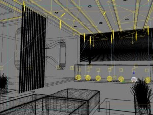 lobby space 134 3D Model