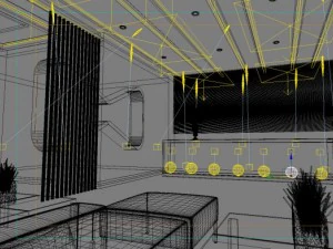 lobby space 134 3D Model