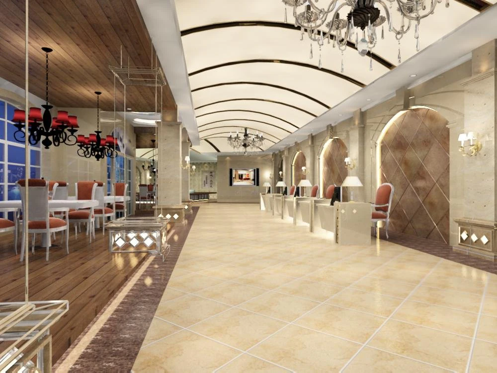 lobby space 139 3D Model .c4d .max .obj .3ds .fbx .stl .blend