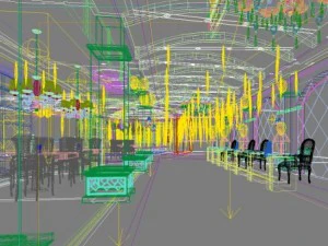 lobby space 139 3D Model