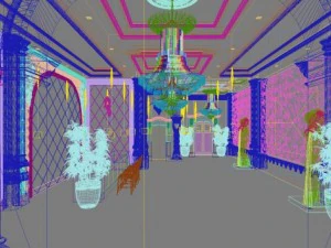 lobby space 142 3D Model