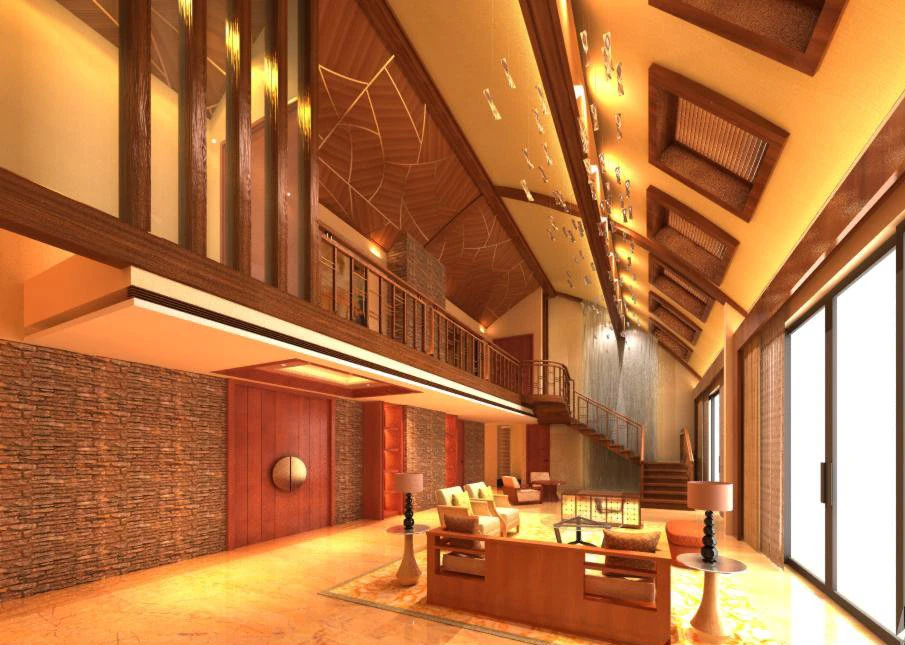 lobby space 106 3D Model .c4d .max .obj .3ds .fbx .stl .blend 