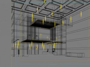 lobby space 137 3D Model