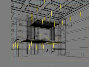 lobby space 137 3D Model