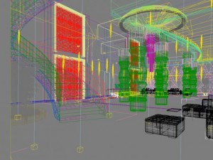 lobby spaces 145 3D Модель