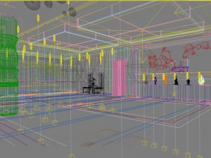lobby space 153 Modèle 3D
