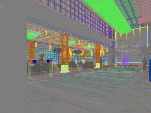 lobby space 152 3D Model