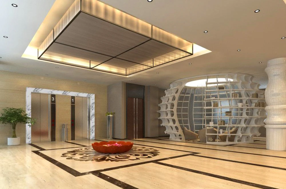lobby space 154 3D Model .c4d .max .obj .3ds .fbx .stl .blend 