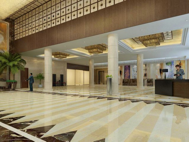 lobby space 155 Modelo 3D .c4d .max .obj .3ds .fbx .stl .blend