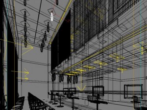 lobby space 156 Modello 3D