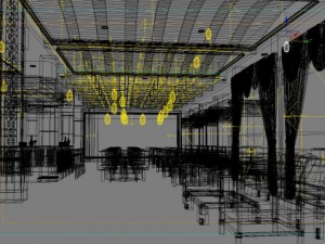lobby space 157 3D Model