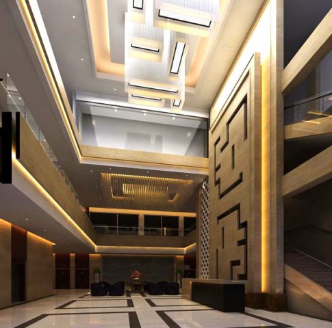 lobby spaces 159 Modelo 3D .c4d .max .obj .3ds .fbx .stl .blend 