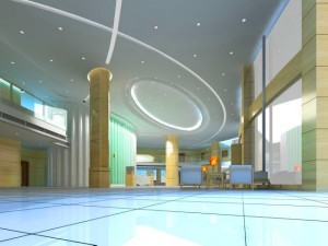 lobby spaces 163 Modello 3D
