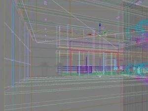 lobby spaces 165 3D Model